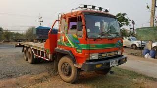 ขาย10ล้อ2เพลาเทรลเลอร์หลง FUSO 195 10สปีดฟลูเลอร์ หางลาก320เหล็กดรีม แชชซีสวย เบรคทิ๊ฟฟี่ แอร์มี พร้อมลุยงาน แชชซีสวย พร้อมใช้งาน 